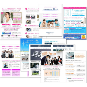 No manuscript needed! We will plan the proposal content for the customer and create a brochure.
