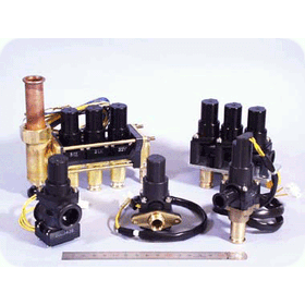 Control valve for residential equipment - thermal actuator (for floor heating, etc.)
