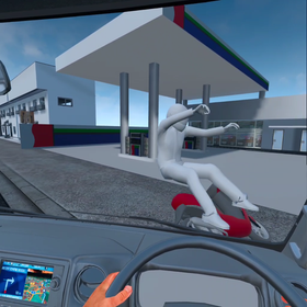"Safety Awareness VR" Right Turn Collision_ Traffic Accident (Truck)