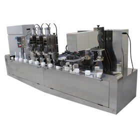 Filling machine for tubes for pharmaceuticals and cosmetics - Auto Press Type filling and sealing machine