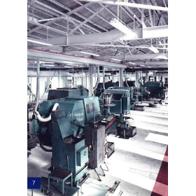 In-house development of molds and tools, in-house manufacturing of machine parts.
