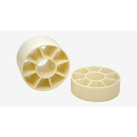 Dual-structure core for reducing roll tendency and shaft diameter conversion (Lotus Core)