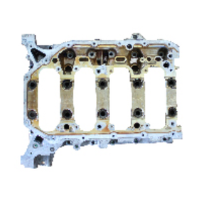 Examples of products created from molds: Lower block