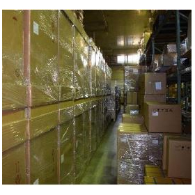 Total logistics solution from receiving and storage to packaging, shipping, and transportation.