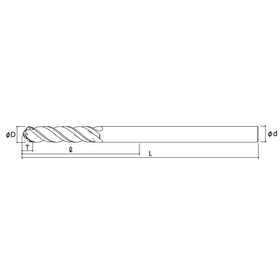 Ultra-precision perforation drill 'Zero Vari XS (GK-HFZX-S)'