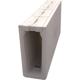 Noise prevention type gutter "FX gutter"