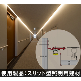 Easy installation of architectural lighting "Albeam Interior"