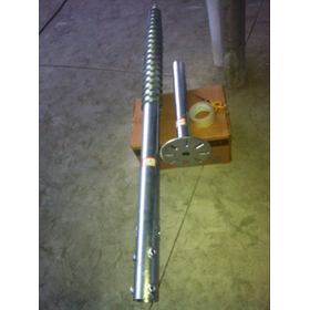 Variable screw piles, screw piles, ground screw piles, piles.