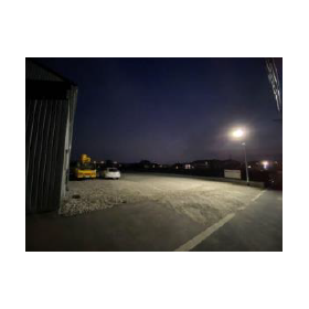 Case study of electrode-less lamp installation: TRAIL Co., Ltd. Fukuoka Material Warehouse