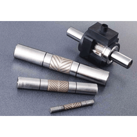 An alternative to the strain gauge of a torque sensor! Amorphous thermal spray coating.