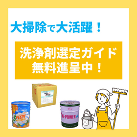 Explanatory material "Cleaning Guide: Choosing Cleaning Agents for Big Clean-ups" *Currently available for free.