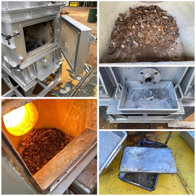 Gasification and Incineration Heat Utilization Device - Incineration Treatment Test for Non-Ferrous Metal Dealers - Lead Recovery -
