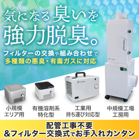 【Reduce VOCs】Eliminate bad odors and harmful gases! Powerful deodorization device *Case study collection available.