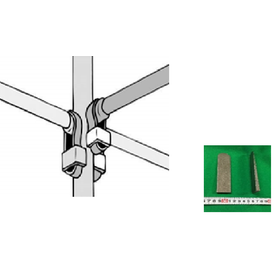 耐久性抜群の仮設足場用の熱間鍛造クサビ