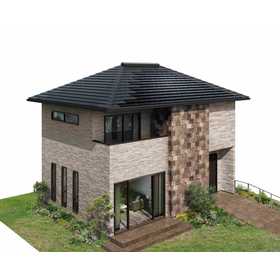 Tiles and solar panels integrated! Reducing the burden on the roof.