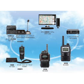 豊富な機器と安定した全国広域通信の業務用IP無線ソリューション