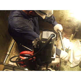 If it's a metal crack, 【LNS method】 crack repair without applying heat.