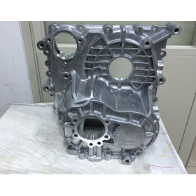 ADC aluminum die casting processing for transmission cases.