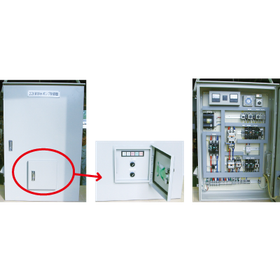 排水機用 屋外壁掛け型自動/手動制御盤(附帯機器)