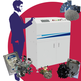 Is the current method for deleting confidential data okay? Domestic media shredder.