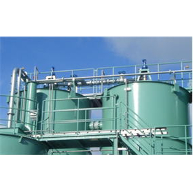 Continuous cleaning fixed biofilm wastewater treatment device "Rotating Jiraiya"