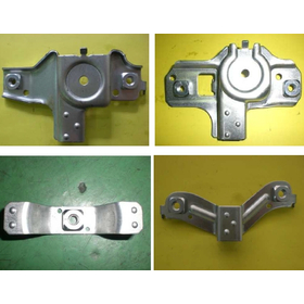 Press processing "Progressive die inner pierce nut fastening processing"