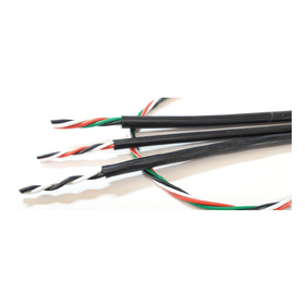 Silicone rubber wire" "Fluororesin coated wire