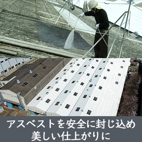 Asbestos Measures: Strength Restoration Coating for Old Slate
