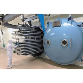 Large-scale vacuum freeze-drying system