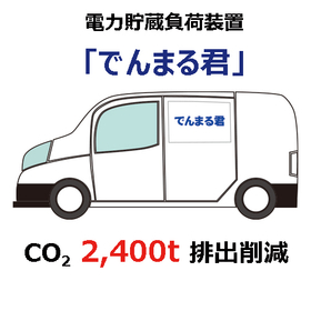 Electric Power Storage Load Device "Denmaru-kun"