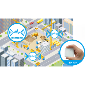 For detecting abnormal sounds! Wireless sound pressure measurement system (NETIS)