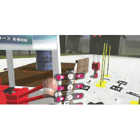 Small Mobile Crane VR Training System
