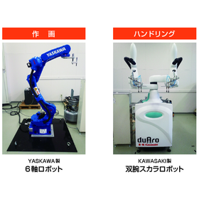 Cooperative Action Type Portrait Drawing Robot