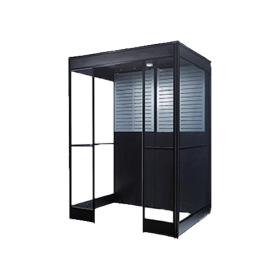 Smoking separation booth "Smoke Clear"