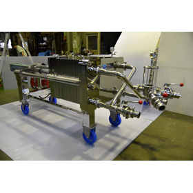 Filter press type precoat filter machine "DF model" ☆Exhibited at FOOMA☆
