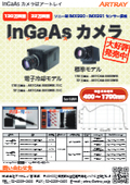 Now on sale with great acclaim! Sony sensor specifications USB3.0/2.0 1.3 million pixels, 320,000 pixels InGaAs near-infrared camera series.