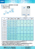 7.5, 11, 15 kW 油冷式コンプレッサ内蔵SN8型、一体SN11,15型：PSA式 窒素ガス発生装置