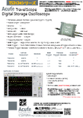 USB接続デジタルストレージオシロスコープ Travel Scope TS3124シリーズ。Acute Technology製