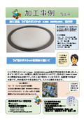 Daiko Tokyo Branch Processing Example No. 4 (Gaskets, Packing, Industrial Products) Spiral Gasket 305WX405L Oval Type