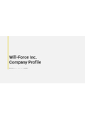 株式会社ウィル・フォース　会社案内