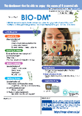 BIO-DM(R) (Bio DM), a fragrance-infused deodorizer made from eight types of natural herbs from France.