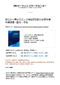 炭化ケイ素セラミック焼結添加剤の世界市場レポート：酸化物焼結添加剤、非酸化物焼結添加剤