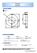 空芯コイル　　サイズ　外径Φ32　内径Φ18　厚み5.5ｍｍ　  153μH 374mΩ『BL-F48 type』