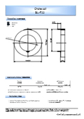 空芯コイル 　サイズ　外径Φ30　内径Φ18.5　厚み5.5ｍｍ　 91μH 278mΩ『BL-F22 type』