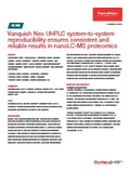 The high inter-system reproducibility of the Vanquish Neo UHPLC system delivers consistently reliable results.