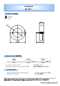 空芯コイル 　　サイズ　外径Φ26　内径Φ15　厚み6.5ｍｍ　 60μH 200mΩ『BL-F51 type』