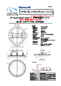 超高温100℃対応高天井用照明  水銀灯400W相当 電源別置型，防水・防塵・耐オイルミスト 直付け型