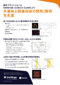 【日本語パンフレット】半導体と関連技術の開発/解析を支援する統合プラットフォーム