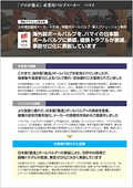 【導入事例】大手建設機械メーカー　車載用ボールバルブ　導入ソリューション事例