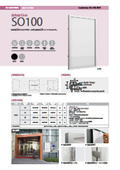 Outdoor LED light panel
